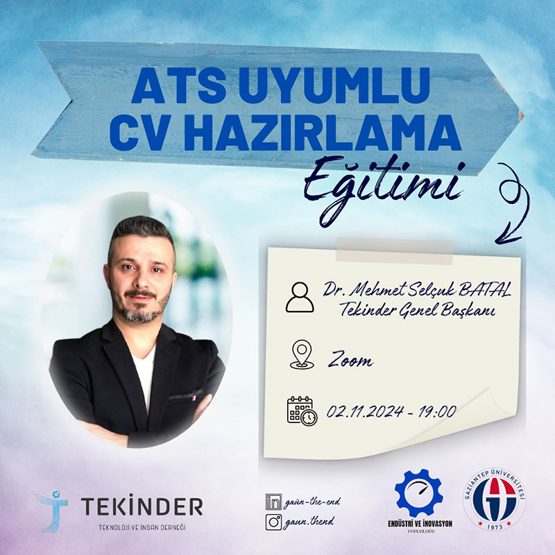 GAÜN ATS Uyumlu CV Semineri